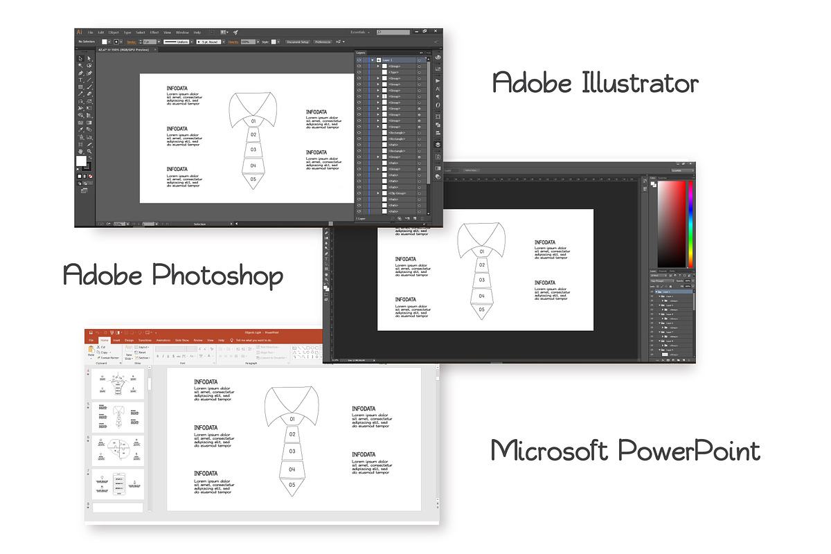 Doodle animated infographics 3, a Presentation Template by Infographics project (Photo 3 of 10)