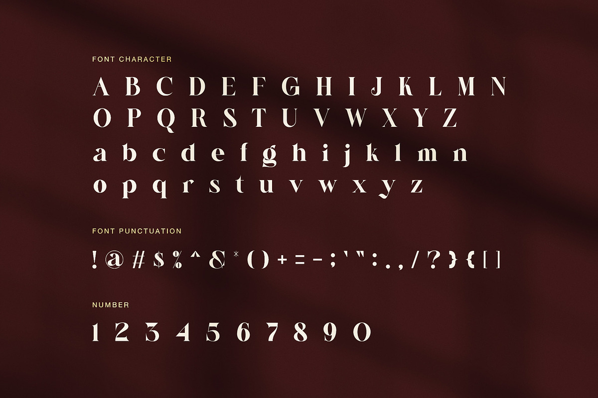 Ranste – Elegant Luxury Serif Font, a Serif Font by Graphicxell (Photo 7 of 8)