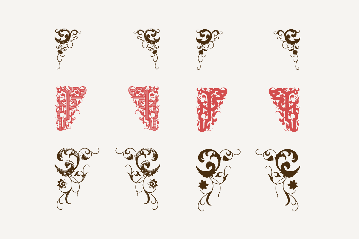 Decorative Corners N°1, an Illustration by Webalys (Photo 1 of 3)