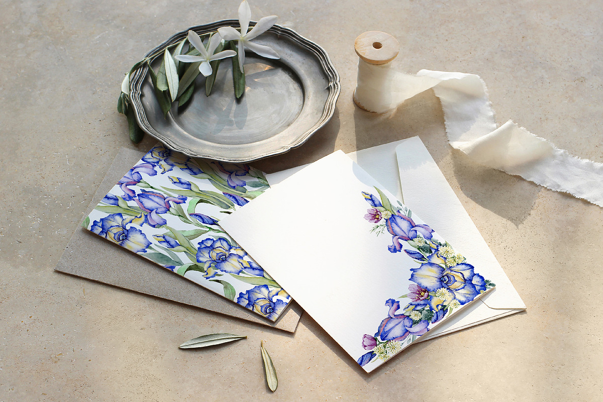 Watercolor wildflowers set, an Illustration by Artmanata (Photo 24 of 26)