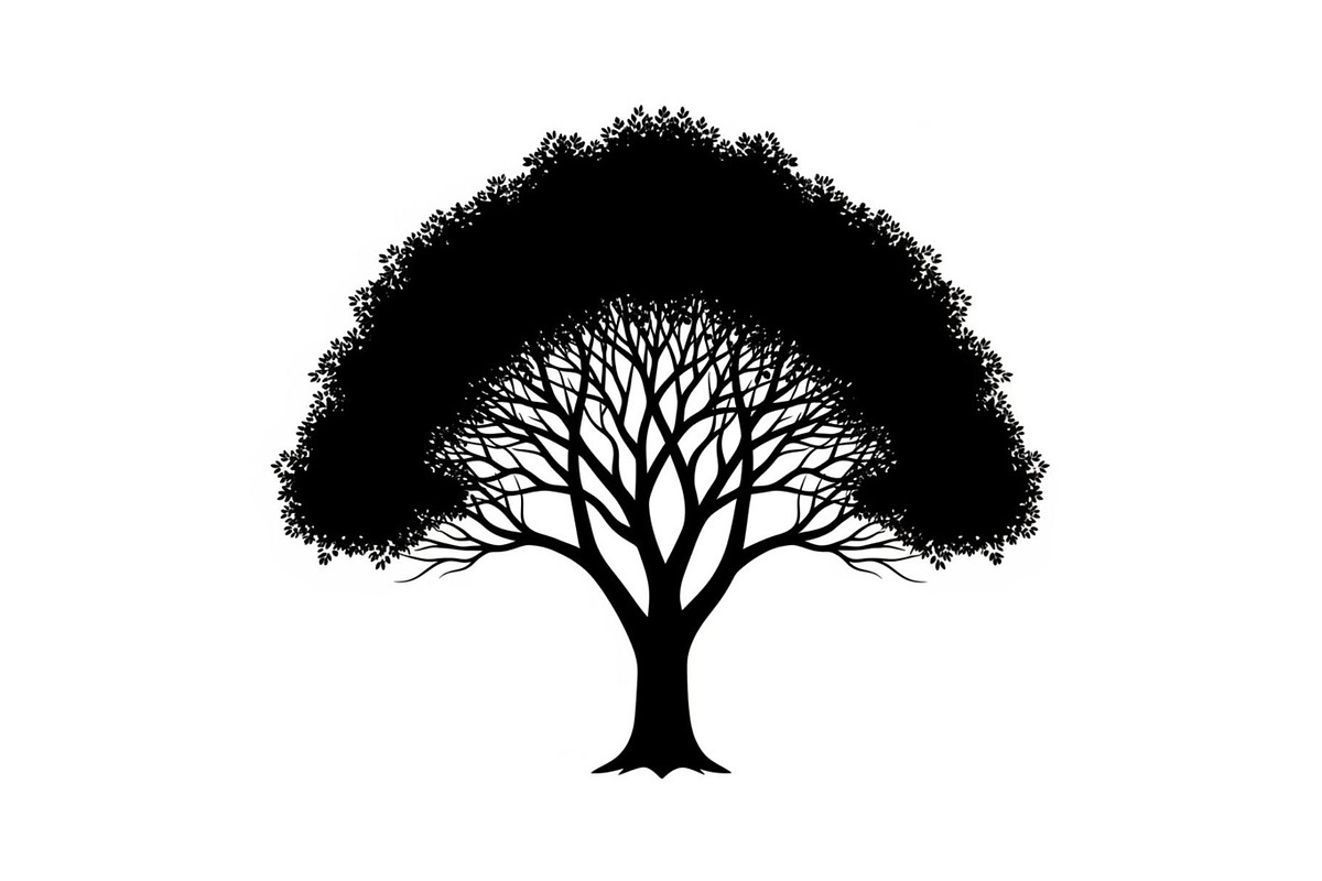 Tree Silhouette Vector Bundle, an Illustration by musafir_fashion (Photo 45 of 51)