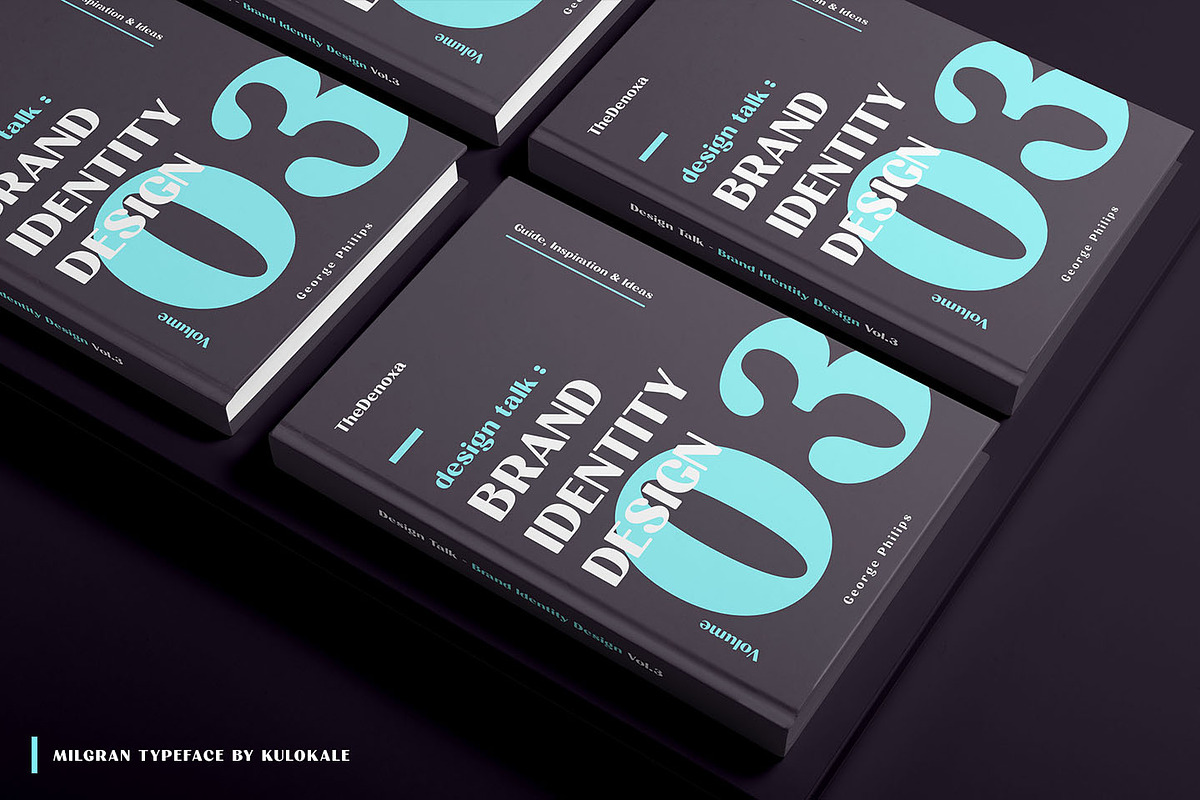 Milgran Sans Font Family preview 4