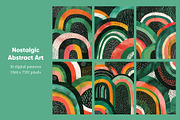 Nostalgic Abstract Art, a Decorative Illustration by Housui Patterns (Thumbnail 5 of 8)