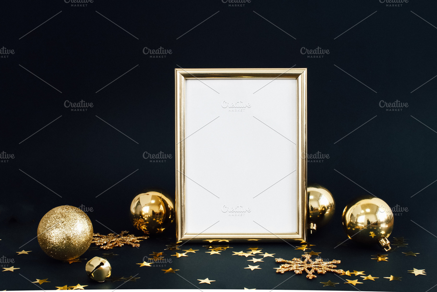 Christmas mockup on dark background, a Holiday Photo by Ira Paisley