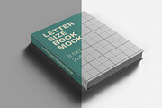 Letter Size Book Mockup - 8 views, a Books & Magazine Mockup by Illusiongraphic (Thumbnail 10 of 24)
