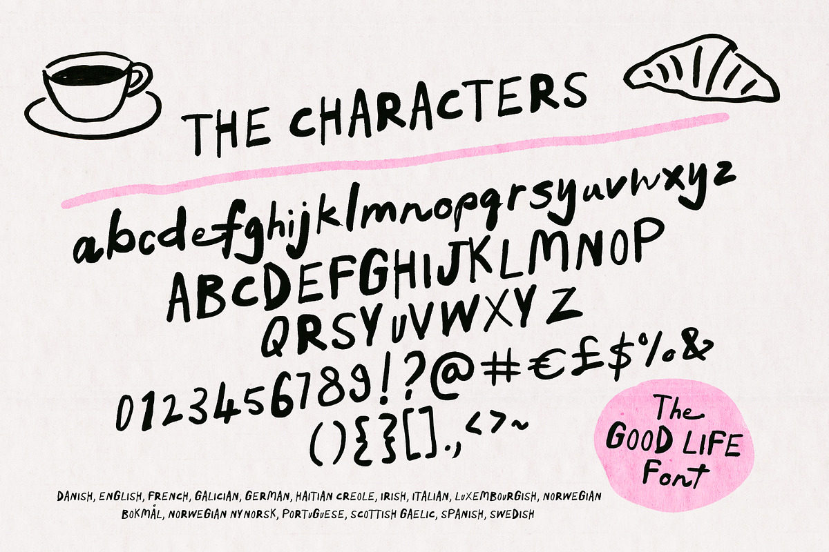 The Good Life Font, a Handwritten Font by Nicky Laatz (Photo 15 of 15)
