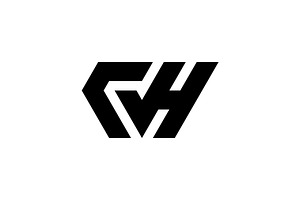 Premium Monogram Logo CH or HC