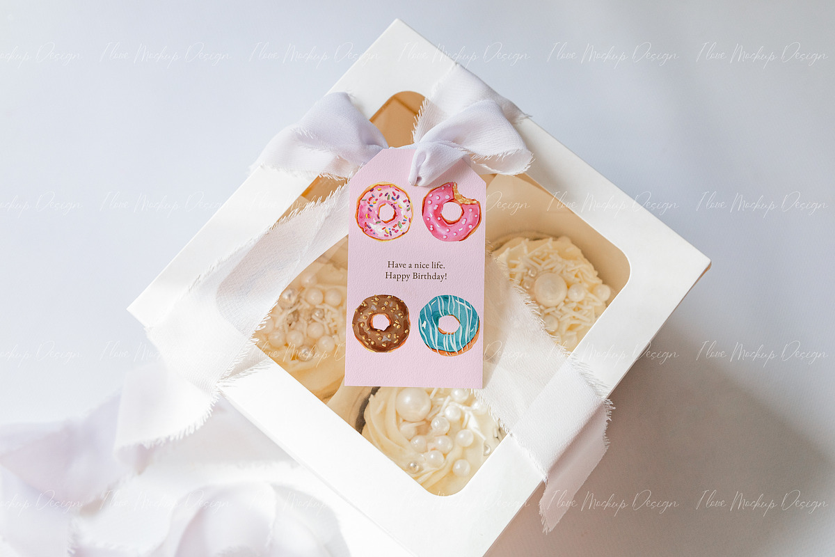Party Gift Tag Mockup,Favor Tag Mock, a Product Mockup by ILoveMockupDesign (Photo 7 of 8)