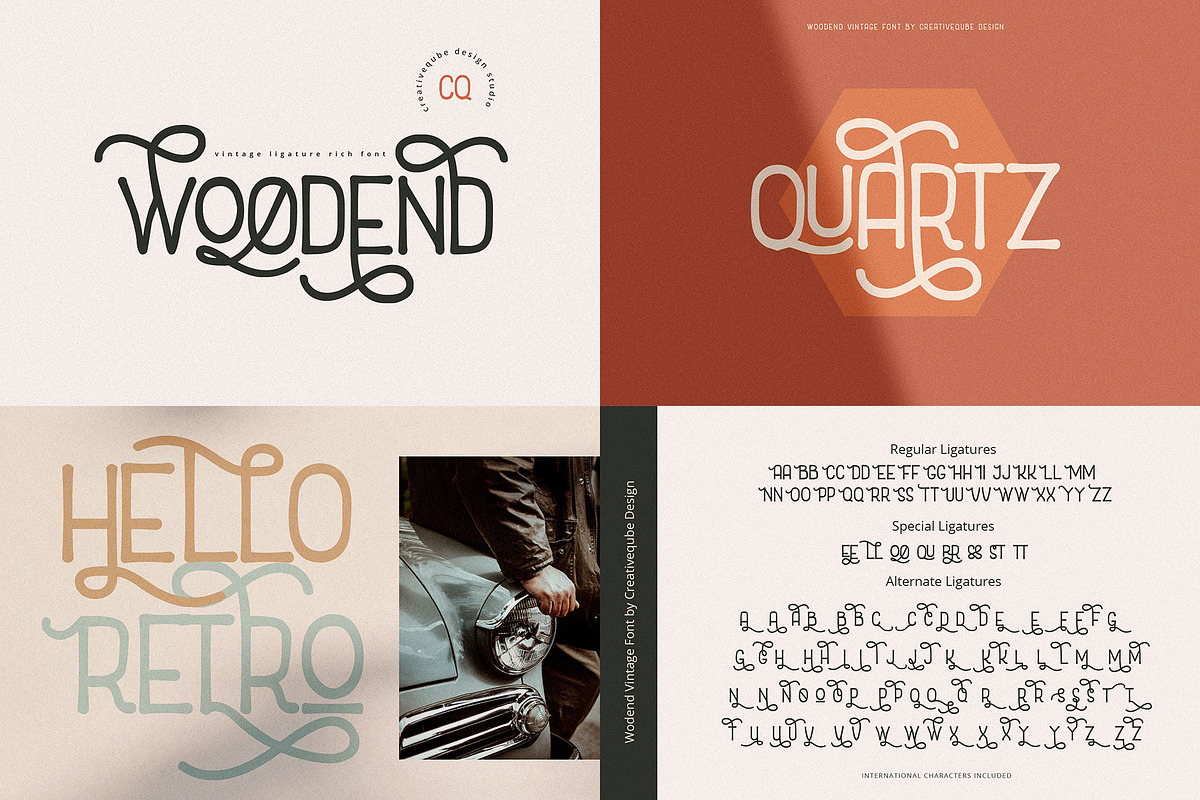 The Ultimate Font Bundle, a Sans Serif Font by Creativeqube Design (Photo 91 of 103)