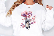 Spring Cute Koala Clipart, an Illustration by Designworld (Thumbnail 6 of 8)