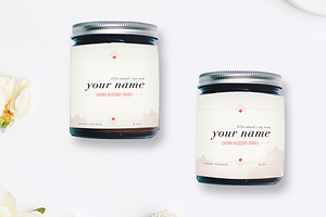 Editable Label Template