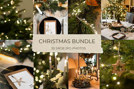 Christmas bundle decor