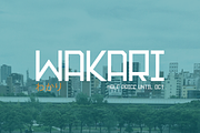 Wakari, a Sans Serif Font by TypeKatsu (Thumbnail 1 of 3)