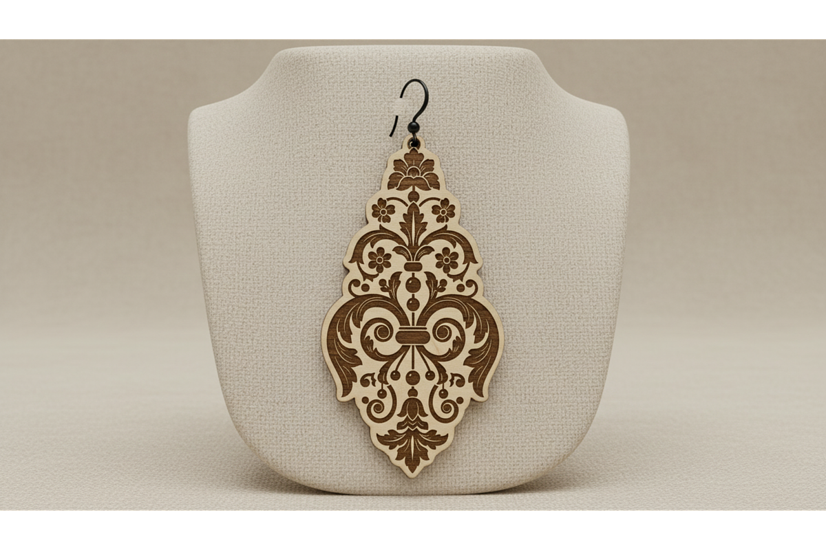 Garden Bloom Earring Set, a Graphic by musafir_fashion (Photo 8 of 11)