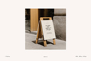 A1 Wooden A-Frame Sign Mockup, an Advertising Mockup by nkate (Thumbnail 2 of 4)