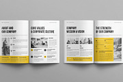 Annual Report Template, a Brochure Template by E-Type (Thumbnail 3 of 8)