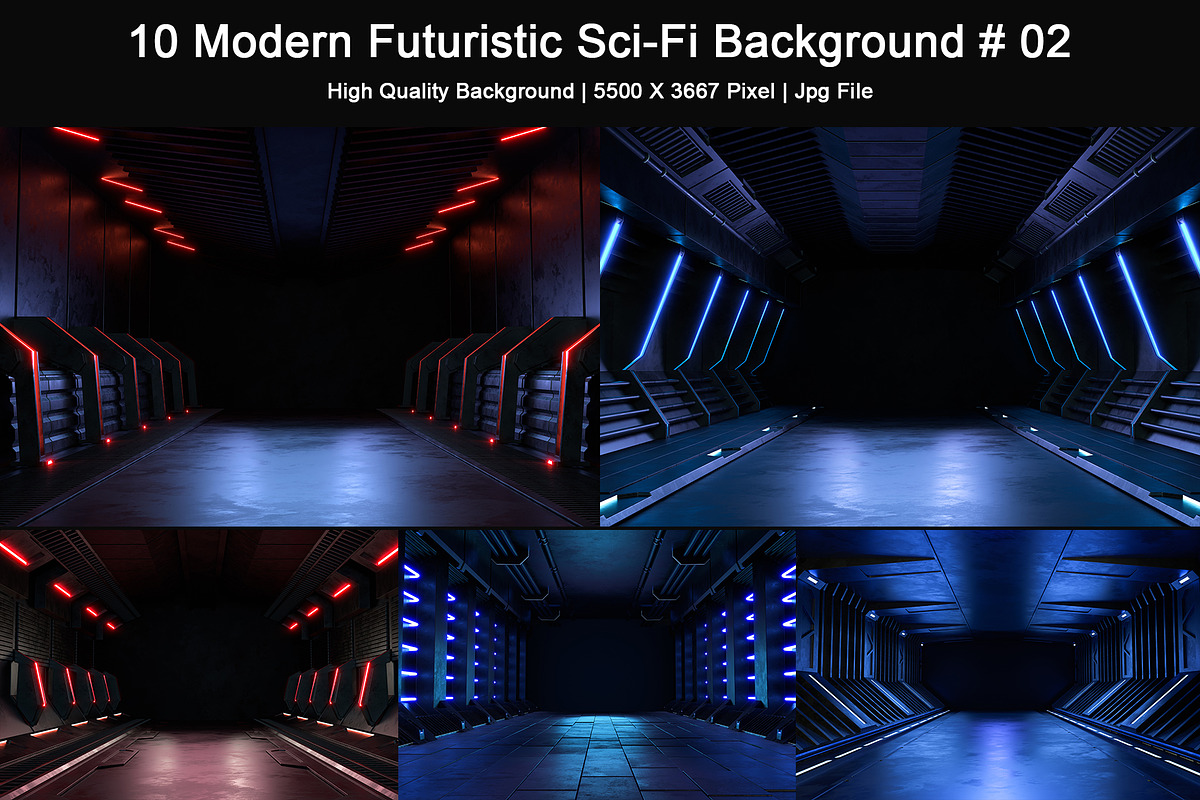 10 Futuristic Sci Fi Background #2, a Technology Photo by S_design (Photo 2 of 12)