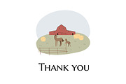 farm life clipart - ai, png, svg, an Animal Illustration by LyubovZaytseva (Thumbnail 19 of 19)