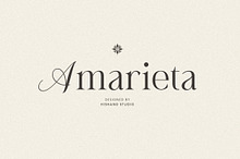 Amarieta Elegant Font