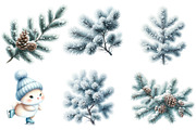 Winter Sports Clipart, an Illustration by Designworld (Thumbnail 3 of 4)