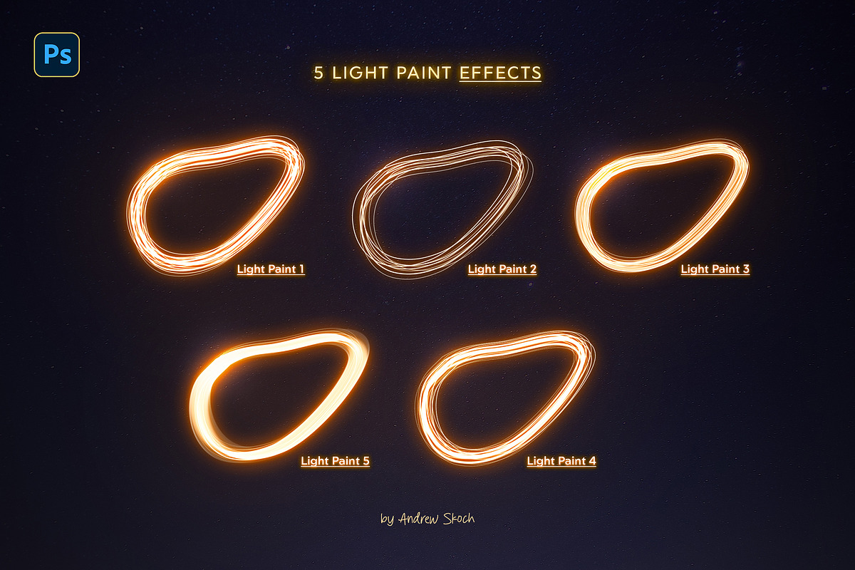 Light Painting Photoshop Action, an Action Add-On by Andrew Skoch Design (Photo 2 of 10)