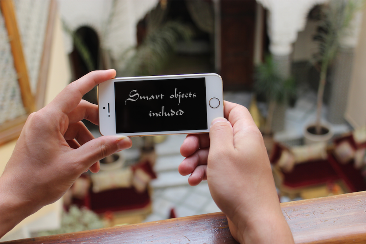 10 Exclusive Arabian iPhone Mock-ups, an iPhone Mockup by Mila Visuals (Photo 2 of 4)