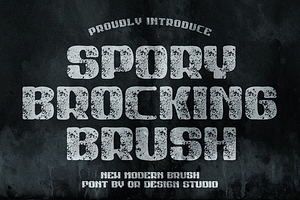 Spory Brocking Brush