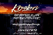 Kreakers Wild Brush, a Script Font by Putra Khan (Thumbnail 7 of 7)