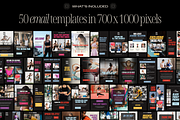 Fitness Emails | 50 Canva Templates, an Email Template by Creatif Foundry (Thumbnail 2 of 9)