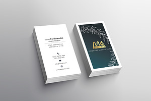 Floral Business Card Template- S06