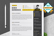 Resume/CV Bundle | 200+ for $29, a Resume Template by ResumeInventor (Thumbnail 134 of 207)