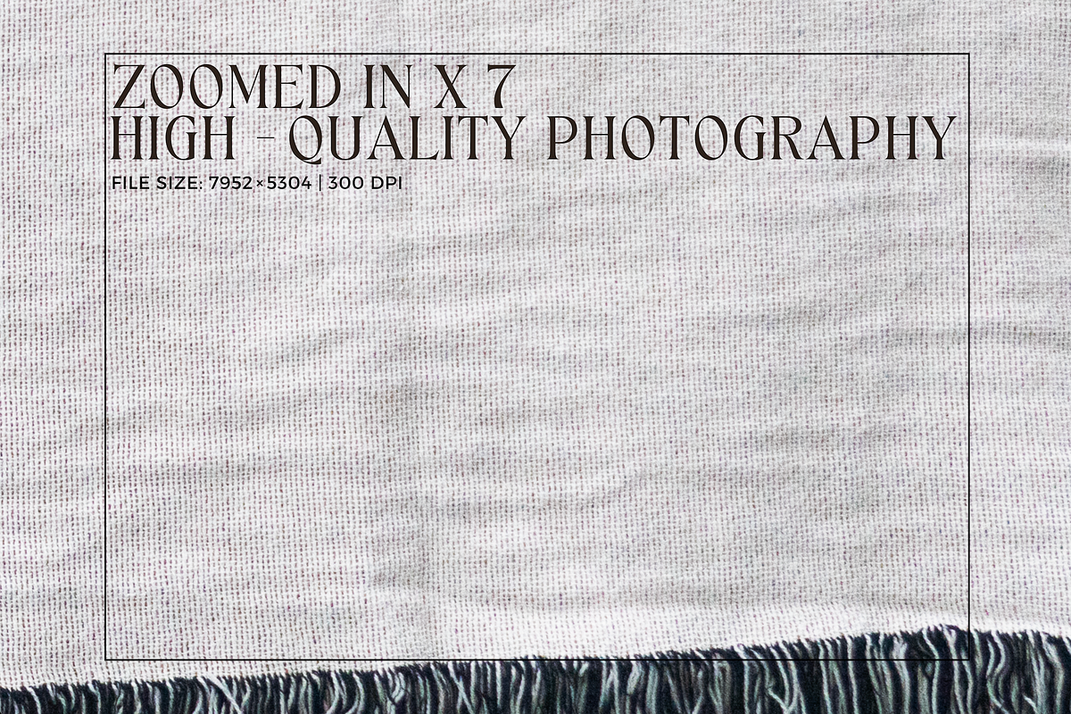 Woven Throw Blanket Mockup - Bundle, a Household Mockup by VisualGrid (Photo 9 of 10)