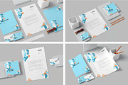 Stationery Mock Ups, an Advertising Mockup by megostudi0 (Thumbnail 1 of 6)
