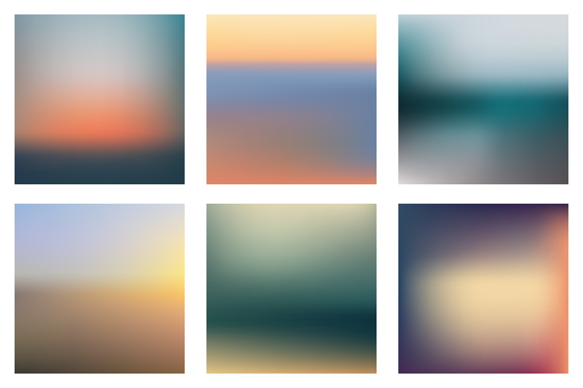 Vector mesh gradient backgrounds, a Background Graphic by VyacheslavKolb (Photo 3 of 7)