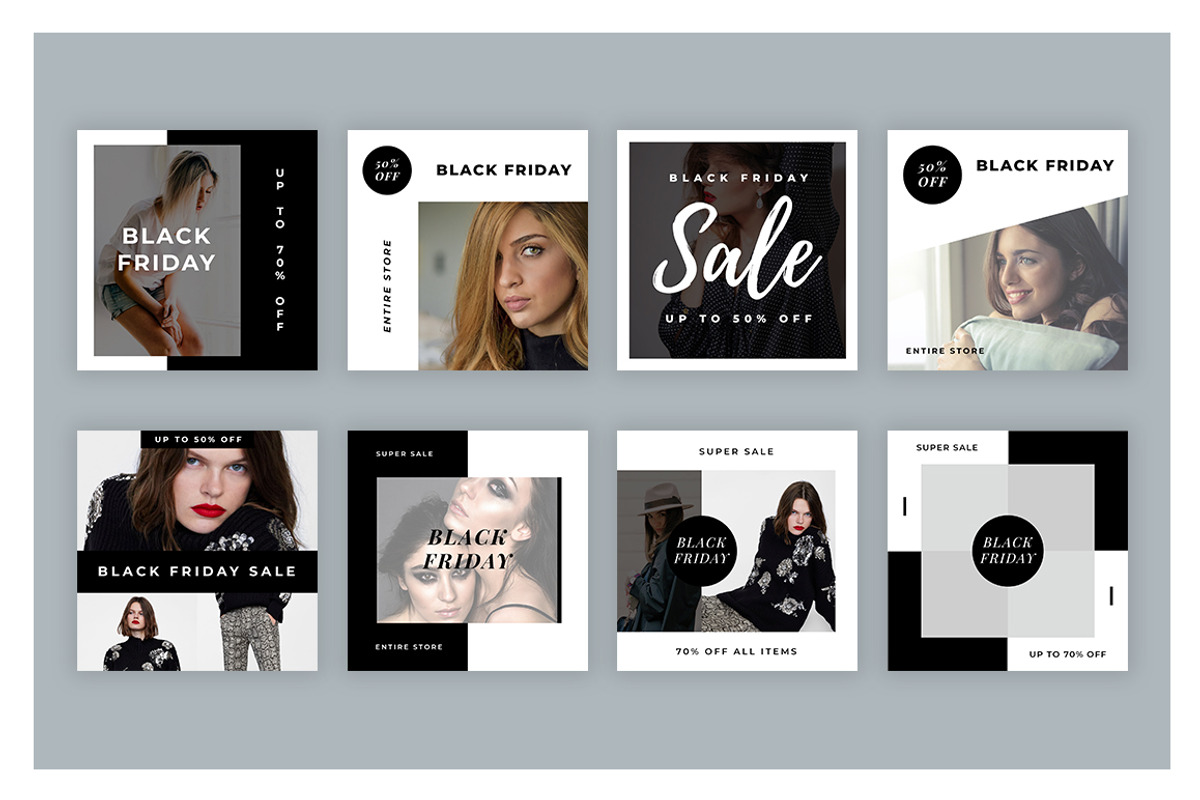 Ultimate Black Friday Social Media, a Social Media Template by MinimalStudioCo (Photo 49 of 67)