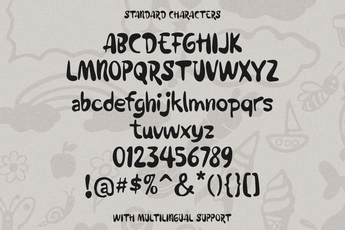 Wooble Ink Bold Handwritten Font, a Handwritten Font by Littlehand (Photo 9 of 10)