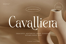 Cavalliera - Graceful Serif Typeface