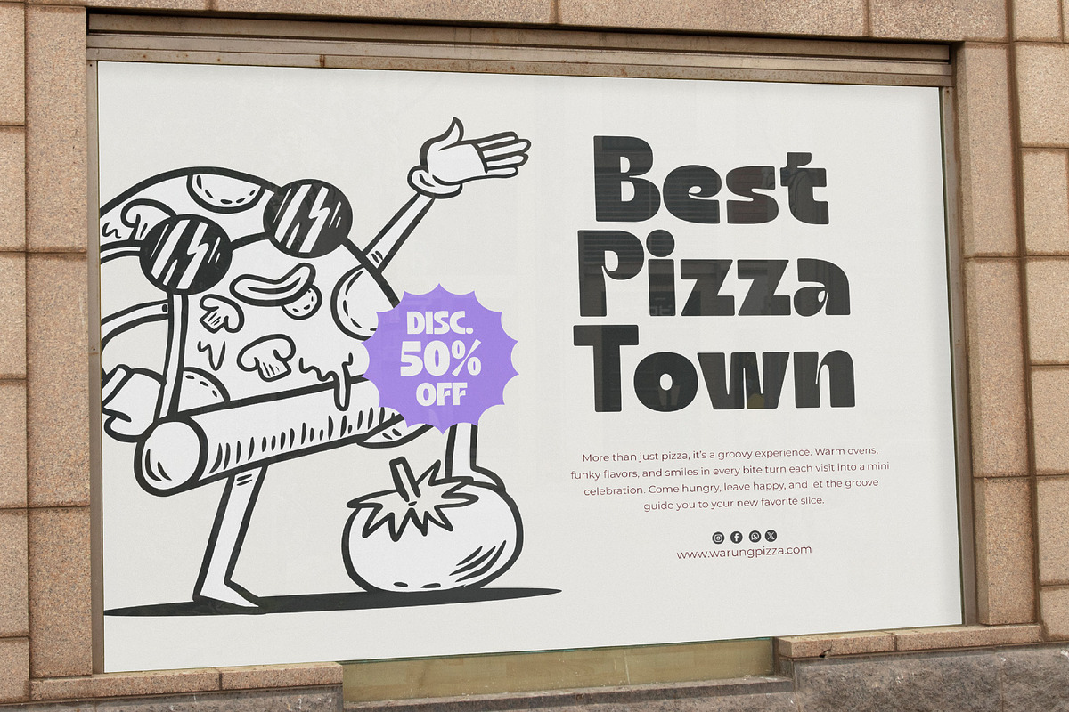 Magot Groovy Retro Display Font, a Sans Serif Font by timelesstype.co (Photo 5 of 20)