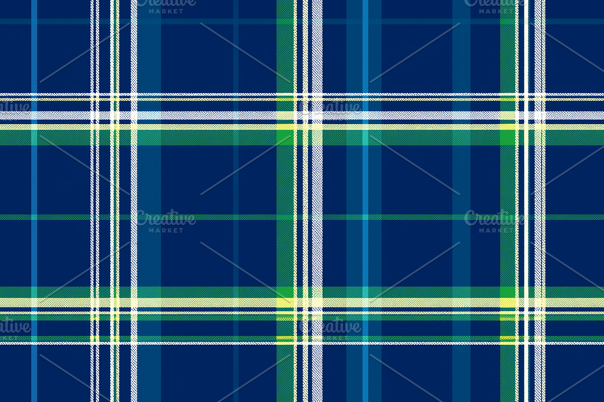 Christmas Plaid Digital Paper, a Pattern Graphic by HubbaDigitals (Photo 2 of 5)
