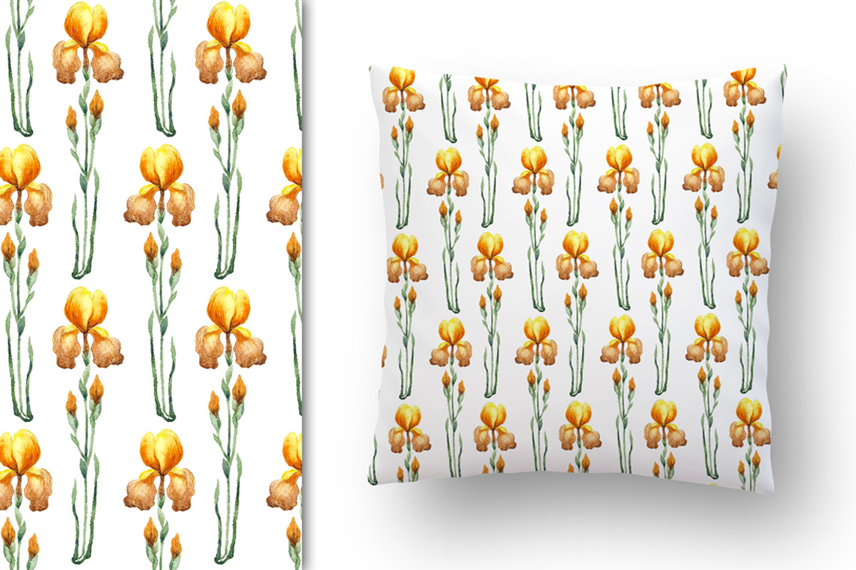 Watercolor gladioli set, an Illustration by Floralis (Photo 2 of 4)