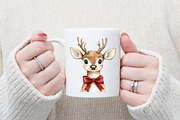 Christmas Woodland Cute Animals Fair, an Illustration by designcity5 (Thumbnail 4 of 5)
