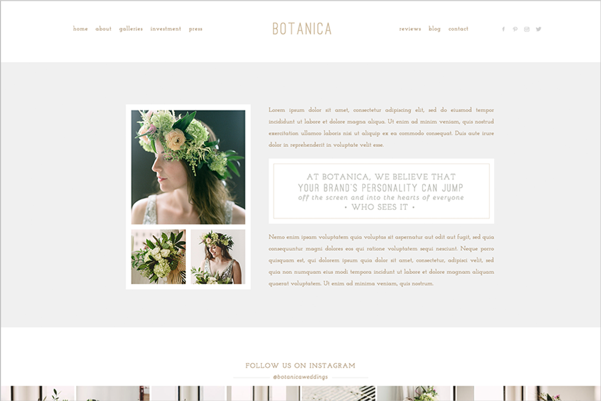 Botanica II ProPhoto 7 Template, a Websites & App Template by Red Met Yellow Creative (Photo 5 of 20)