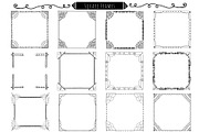 Decorative Borders, Corners & Frames, a Decorative Illustration by Carrie Stephens Art (Thumbnail 7 of 12)