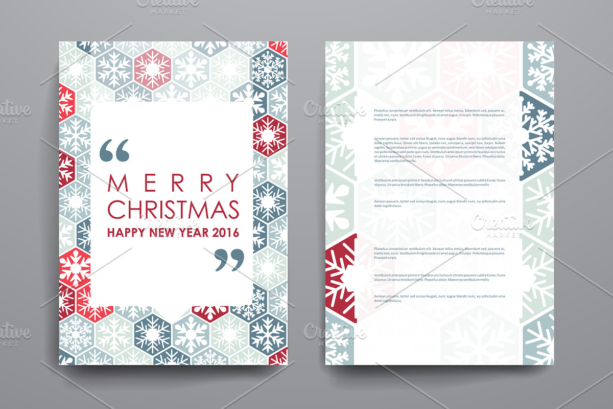 Merry Christmas Brochures, a Brochure Template by Palau (Photo 1 of 49)