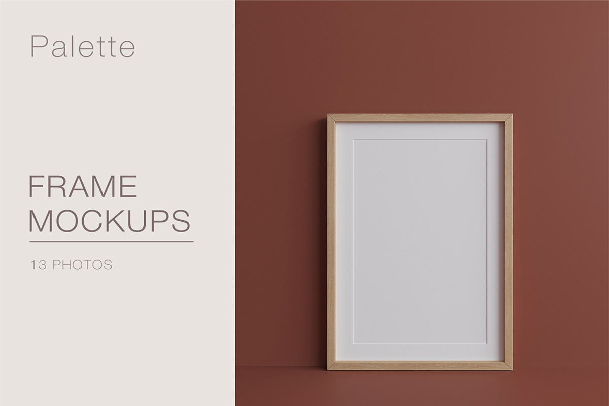 Frame Mockup Kit Palette, a Product Mockup by MockupsMarket (Photo 4 of 9)