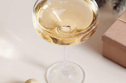glass of champagne, a Holiday Photo by Ivanna