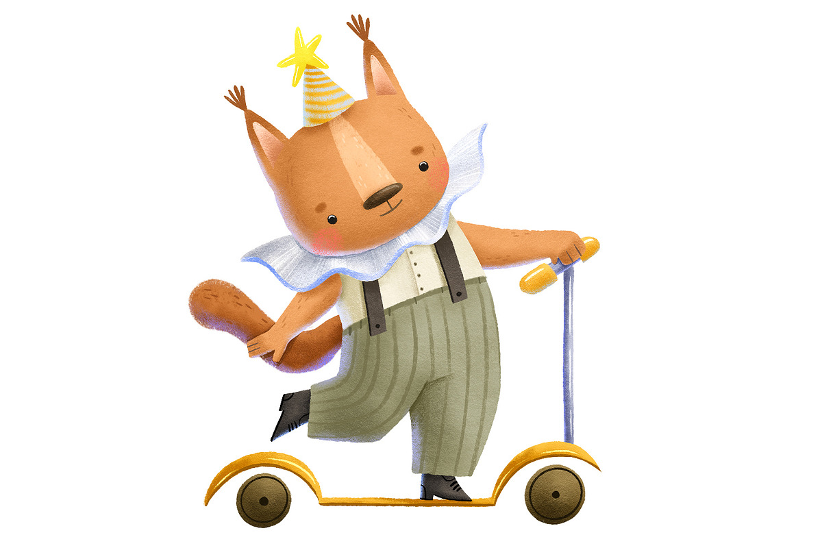 Circus animals, an Animal Illustration by the_myro (Photo 7 of 17)