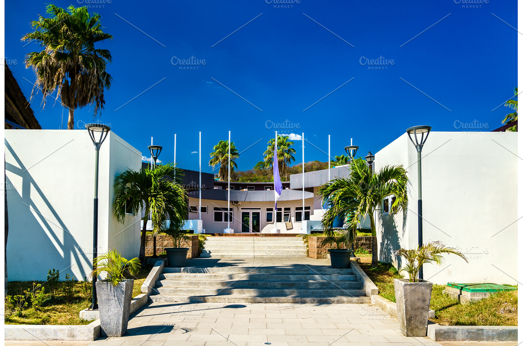 Sunset part at La Libertad in El, an Architecture Photo by Leonid Andronov