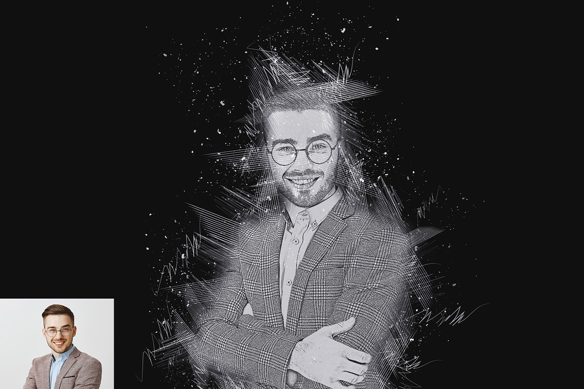 Sketch Art Photoshop Action, an Action Add-On by Studio Retouch (Photo 10 of 11)