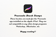 100 Unicorn Procreate Stamps, a Brush Add-On by Painter Creative Books (Thumbnail 7 of 9)